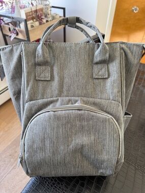 Source Unknown Gray Unisex   Casual Backpack